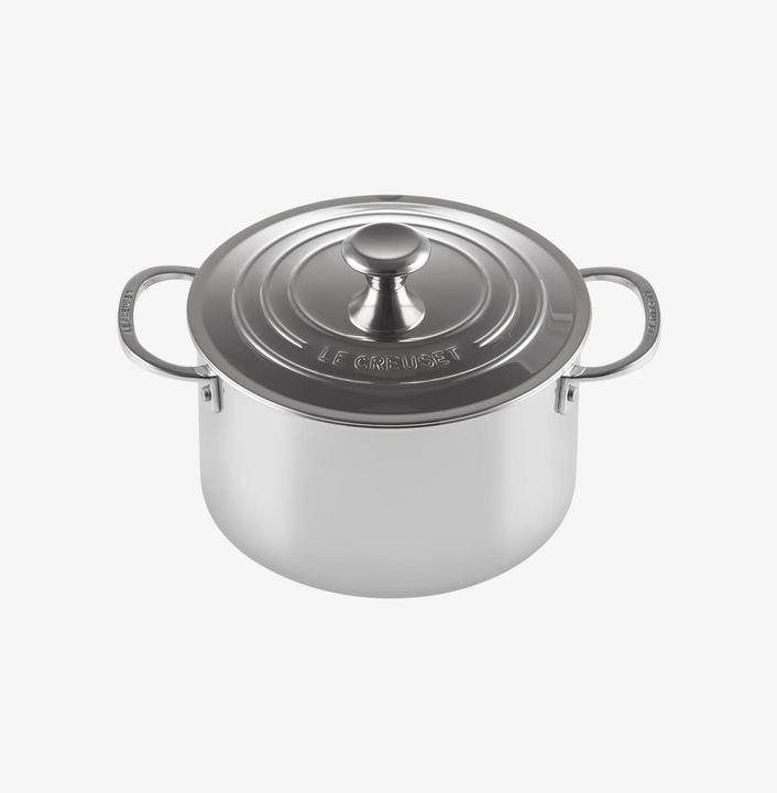 Actual product image Le Creuset 3-ply plus (Pot, Stainless steel, Aluminium)