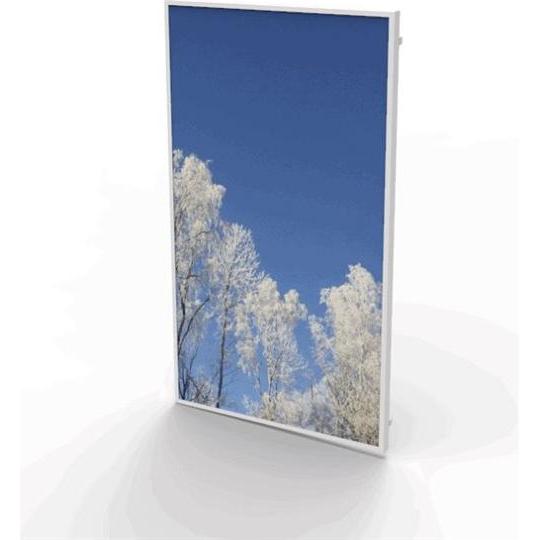 HI-ND Front cover 32 Samsung QMC White, Monitor Halterung, Weiss