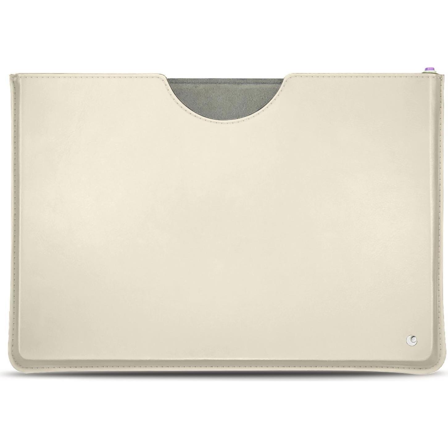 Noreve Lederschutzhülle (Microsoft Surface Pro 8), Tablet Hülle, Weiss