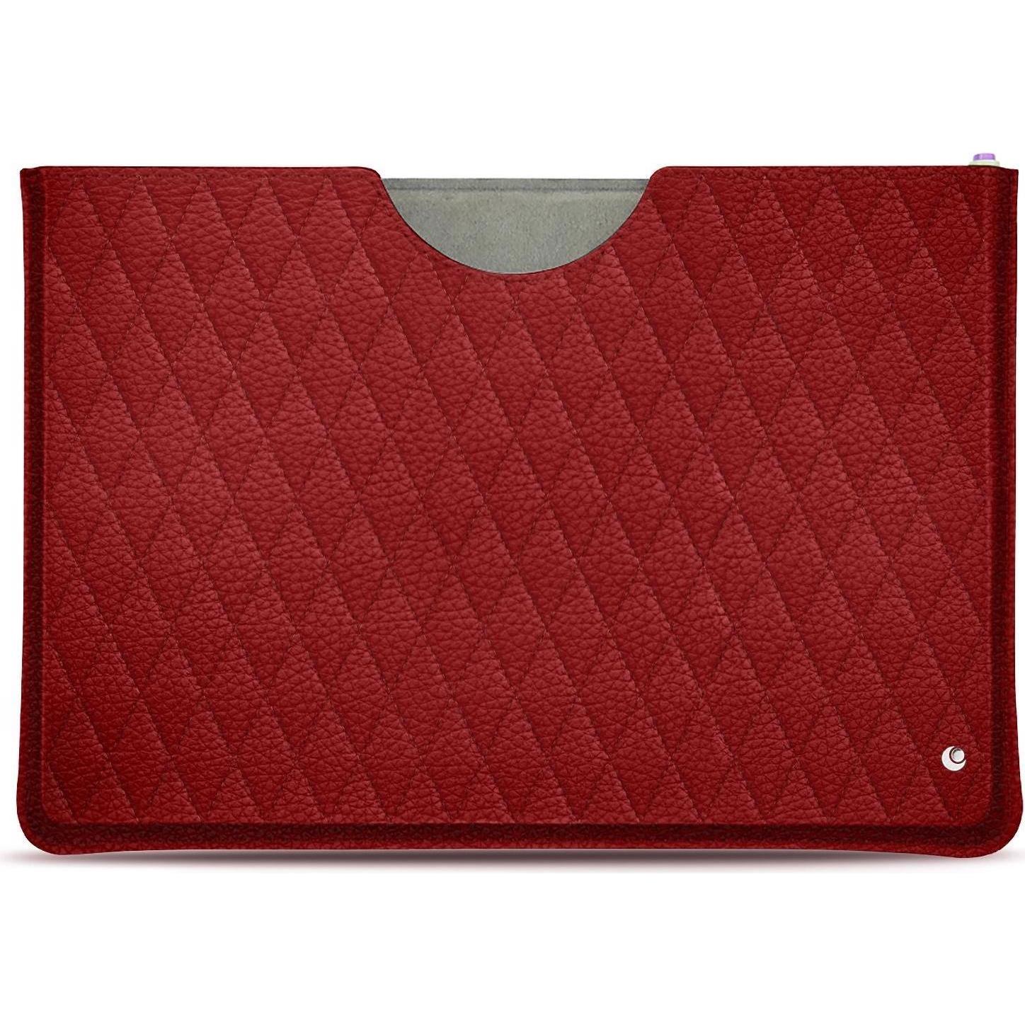 Noreve Lederschutzhülle (Microsoft Surface Pro 8), Tablet Hülle, Rot