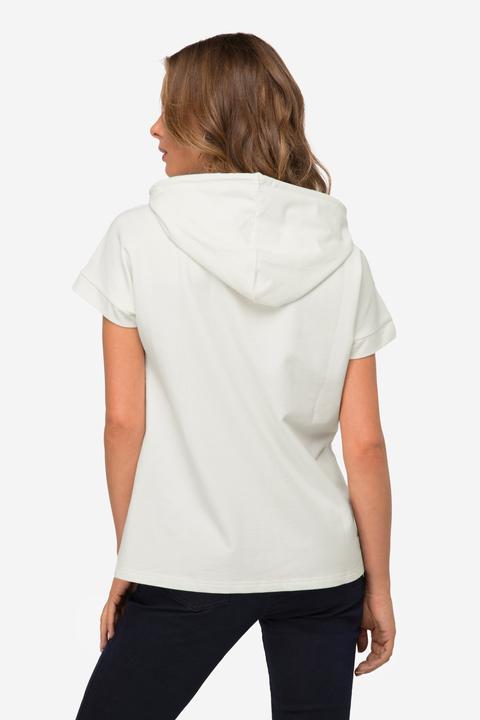 Produktbild Laurasøn Hoodie, Sweater, oversized, Robbe, Kapuze, Halbarm (M)