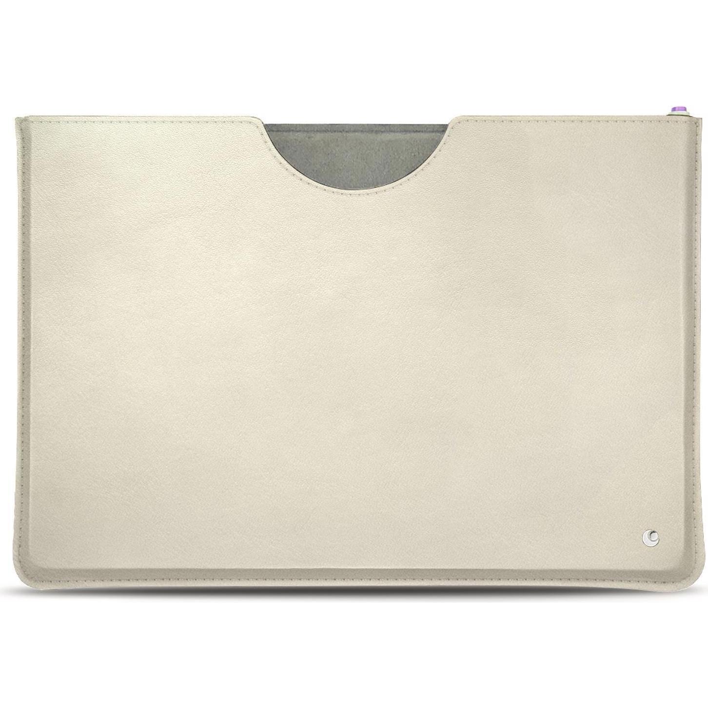 Noreve Lederschutzhülle (Microsoft Surface Pro 8), Tablet Hülle, Weiss