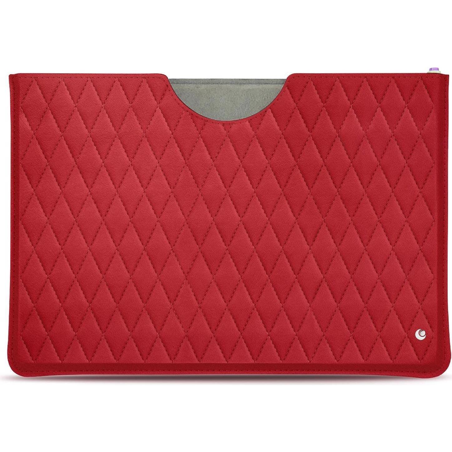 Noreve Lederschutzhülle (Microsoft Surface Pro 8), Tablet Hülle, Rot