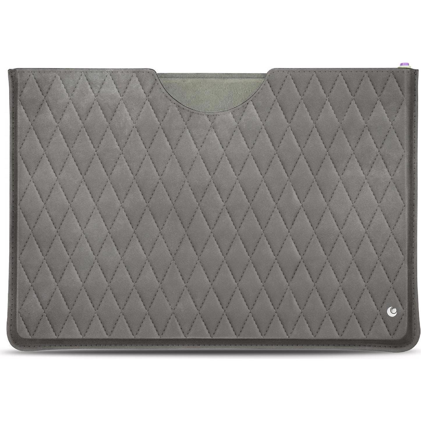 Noreve Lederschutzhülle (Microsoft Surface Pro 8), Tablet Hülle, Grau