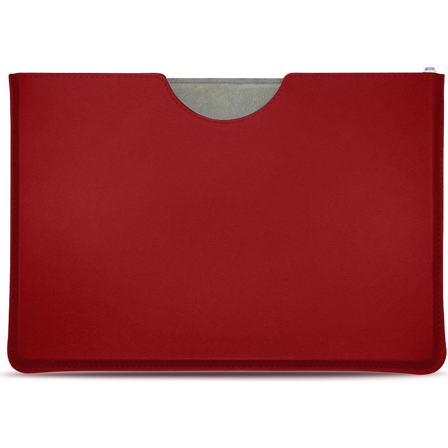 Noreve Lederschutzhülle (Microsoft Surface Pro 8), Tablet Hülle, Rot