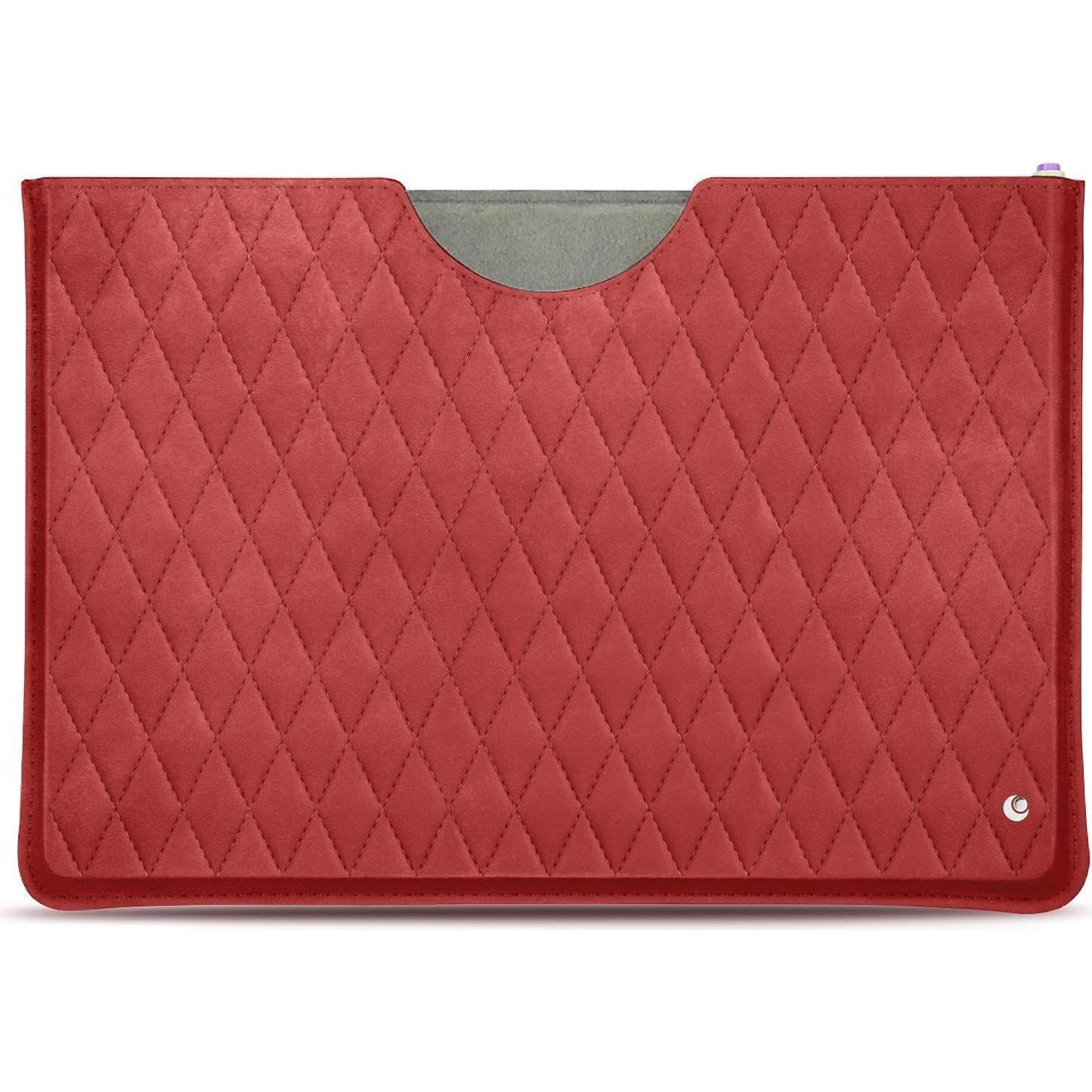 Noreve Lederschutzhülle (Microsoft Surface Pro 8), Tablet Hülle, Rot