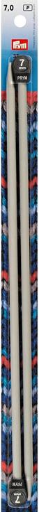 Produktbild Prym Stricknadeln 7.00 mm, Alu, 2 Stück, Grau