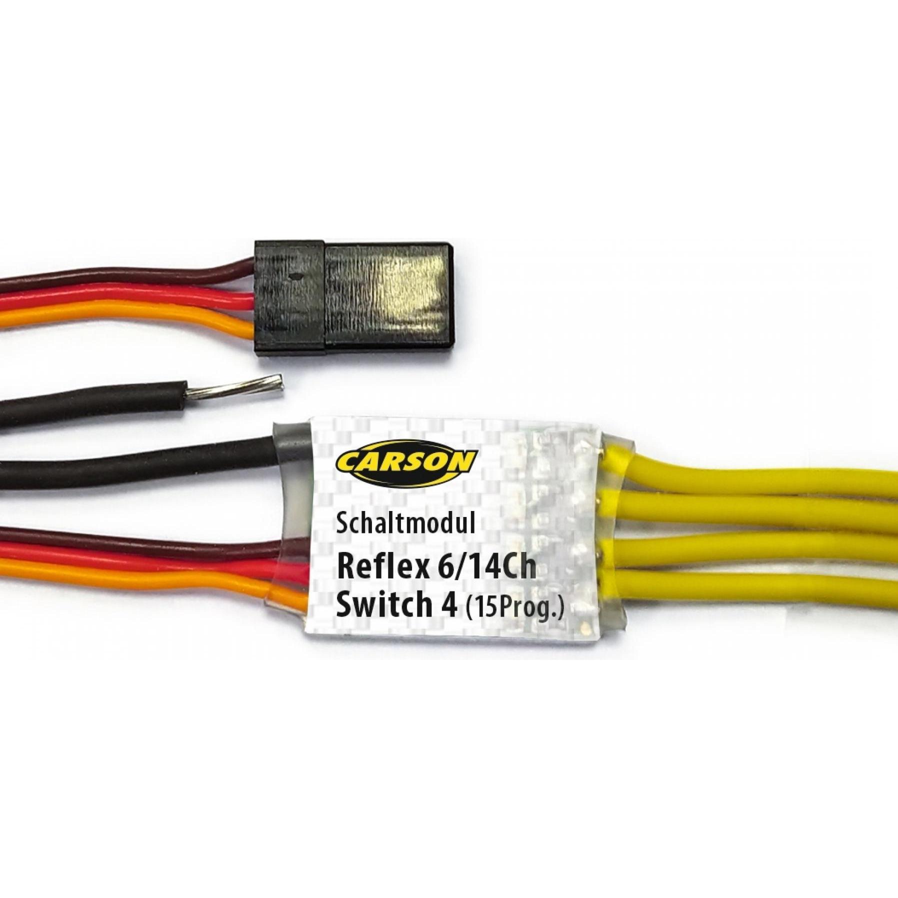 Carson Reflex 6/14Ch Switch 4 (15Prog.)