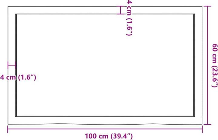 Immagine prodotto VidaXL Gianna (100 x 6 x 60 cm)