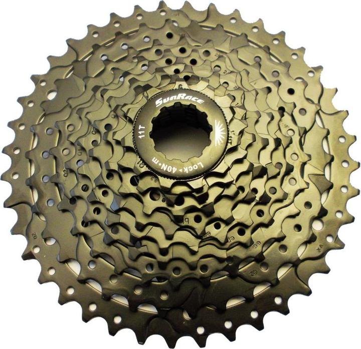 Actual product image Mustang Velo Cassette 11-40 9 speed (9-speed, 11-40)