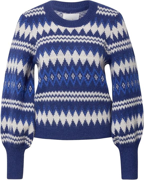 Produktbild Part Two Pullover RicciPW PU Jacquard Blueprint (S)