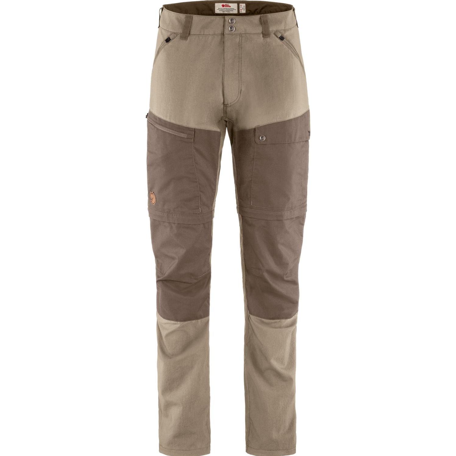 Fjällräven, Herren, Hosen, Abisko Midsummer ZipOff Trs, Braun, (52)