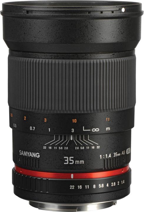 Samyang 35mm f/1.4 AS UMC - Canon EF (Canon EF, Canon EF-S, Vollformat)