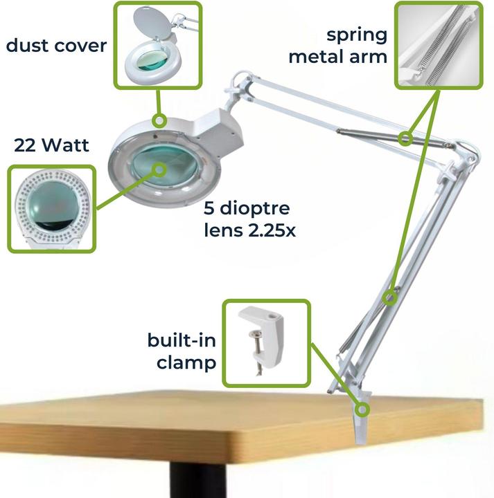 Image du produit Velleman Vtlamp2wn (Lampe loupe)