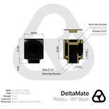 Image du produit Thermal Grizzly DeltaMate Rotary - 90° Black