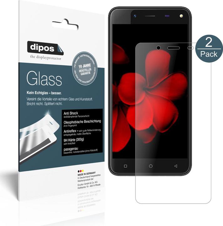 Actual product image Dipos Screen Protector Anti-Shock (2 pcs., Karbonn Titanium Frames S7)