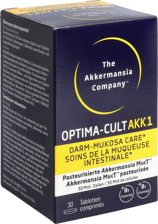 Actual product image Optima-cult AKK1 Tabletten 30 Stk (30 Piece, Pills)