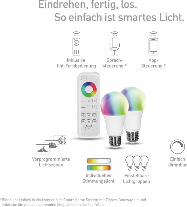 Produktbild Müller Licht E27 LED W Glühlampenform (E27, 806 lm, 1 x)