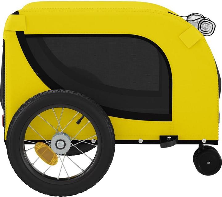 Produktbild VidaXL Fahrradanhänger Hunde Oxford-Gewebe & Eisen