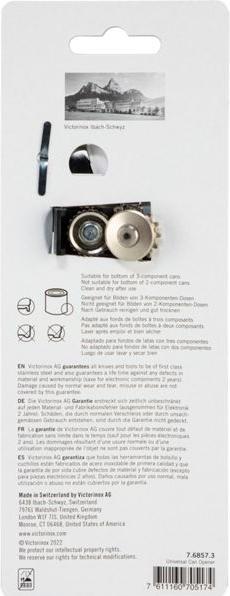 Image du produit Victorinox Ouvre-boîte universel, noir