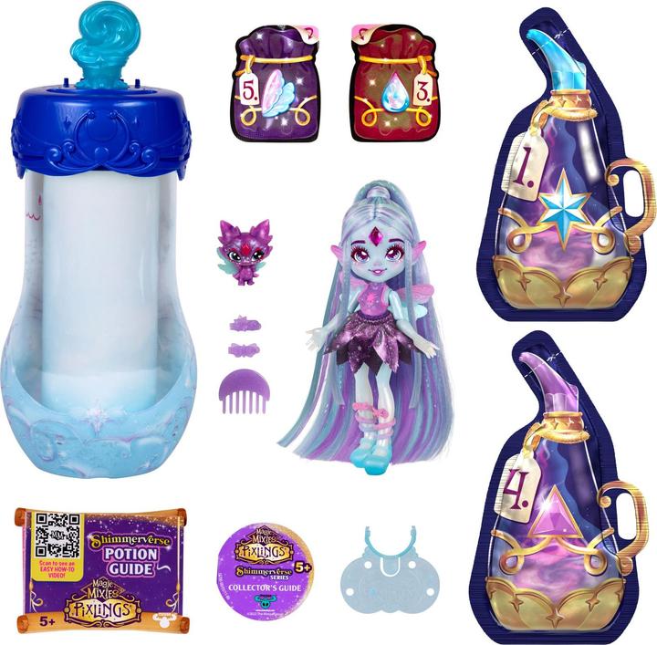 Actual product image Magic mixies Pixlings Galaxy Hair Single