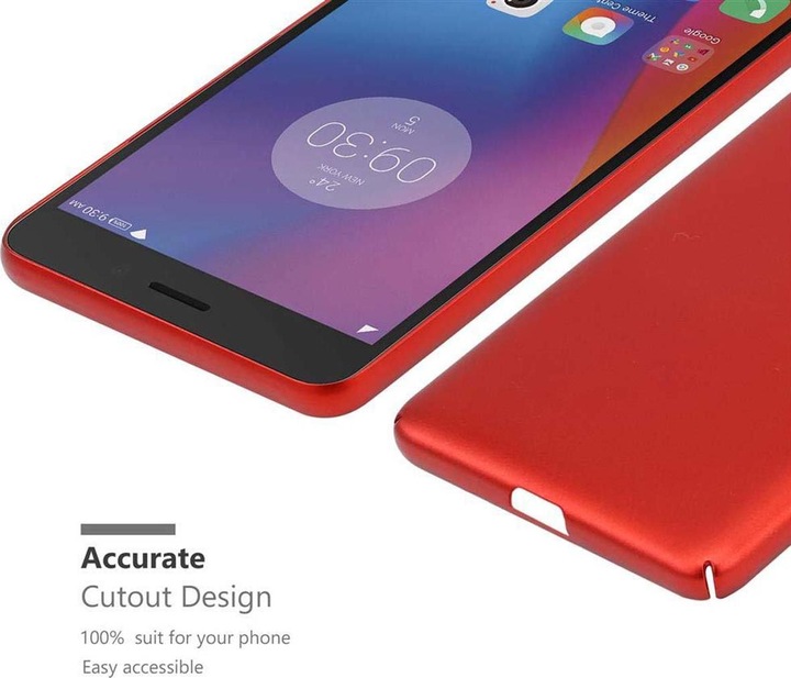 Produktbild Cadorabo Hard Cover Matt Metall Cover (Lenovo K6 Power, lg K6)