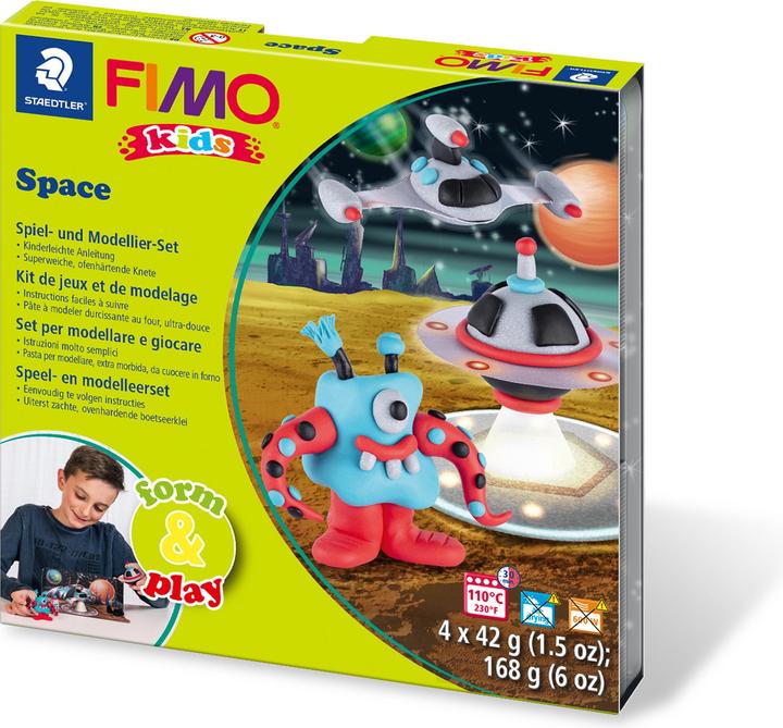 Produktbild Fimo kids klei Space monster