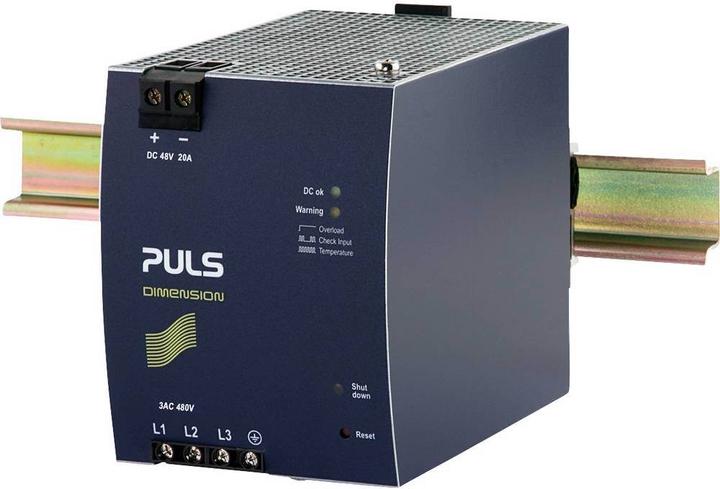 Image du produit PULS Bloc d'alimentation sur rail (DIN-Rail) 48 V 20 A 40 W 1 x