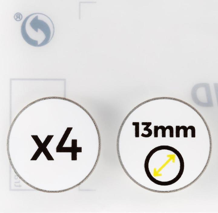 Image du produit Geologic Pointe de queue de billard 13 mm pack de 4