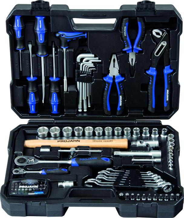 Actual product image Projahn Tool case set proficraft 98 pcs (tool set, tool bag) 8666 (98 pieces)