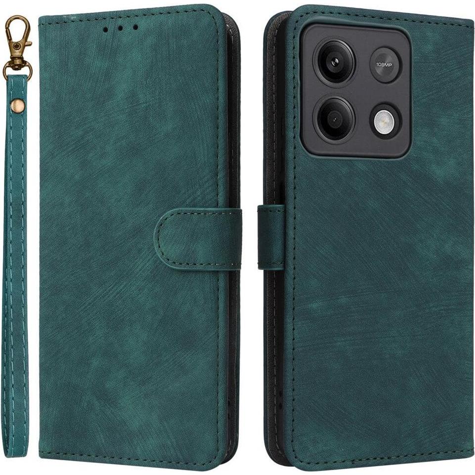 Cover-Discount Xiaomi Redmi Note 13 Pro - Etui RFID Blocker grün (Xiaomi Poco X6, Xiaomi Redmi Note 13 Pro 5G), Smartpho...
