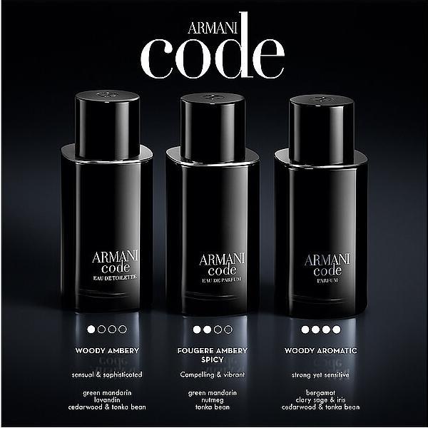 Actual product image Giorgio Armani Code Refillable (Eau de parfum, 75 ml)