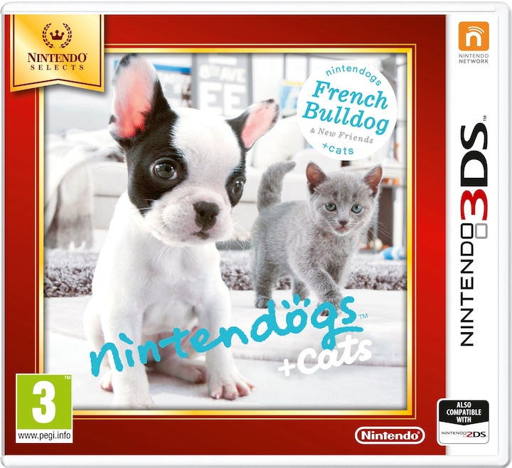 Produktbild Nintendo gs and Cats 3D French Bulldog (Select) (3DS, EN)