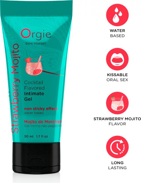 Produktbild Orgie Lube Lube Cocktail Erdbeer Mojito 50 ml (50 ml)
