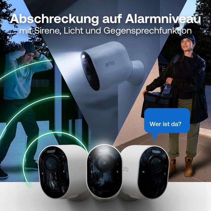 Produktbild Arlo Ultra 3 Security Camera 2-CAM Kit (3840 x 2160 Pixels)
