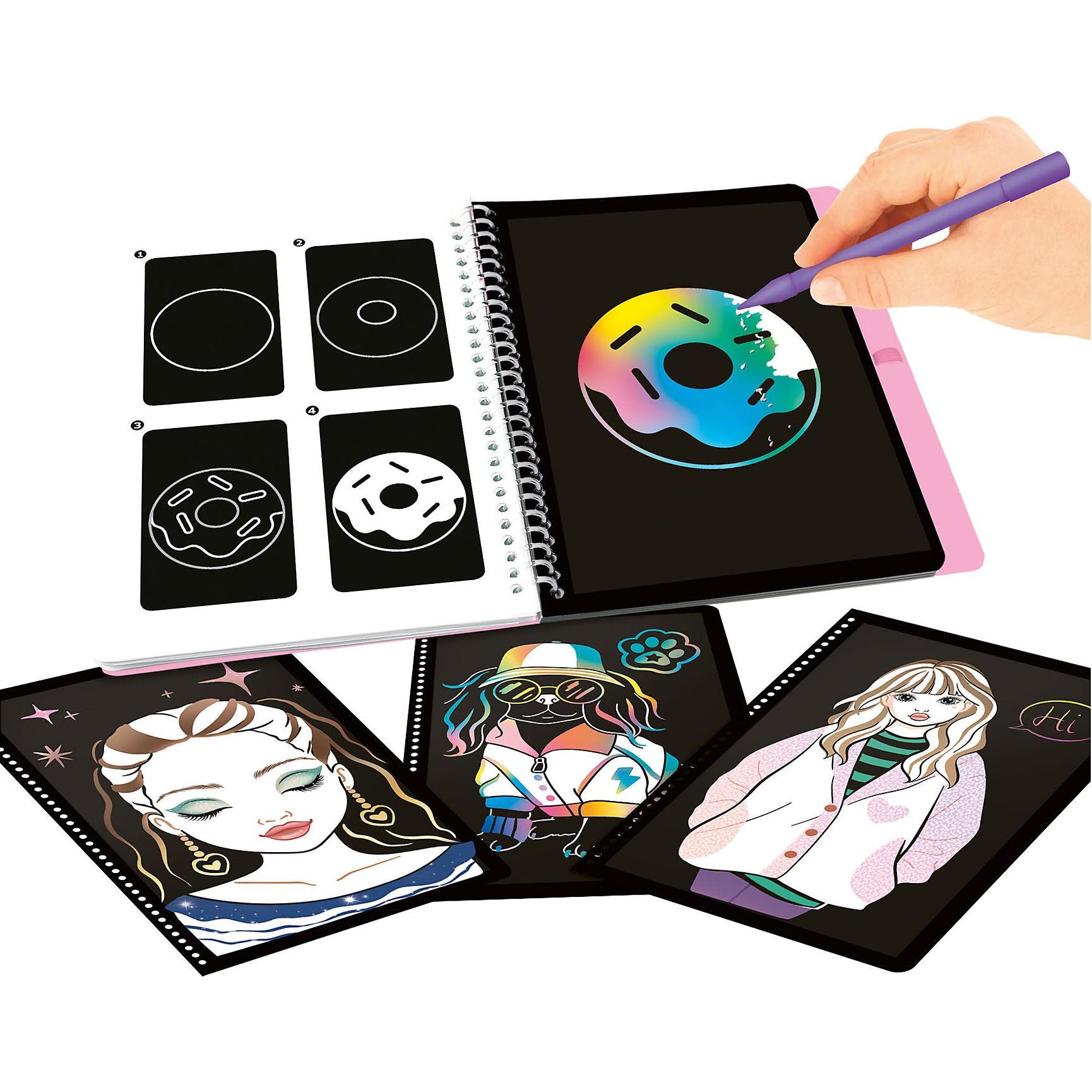 Thumbnail - Magni DEPESCHE TOPModel Malbuch Magic Scratch Book 20 Seiten