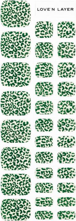 Energie-Label Love'n Layer - Leo Toe Forrest Green (Forest Green, Farblack)