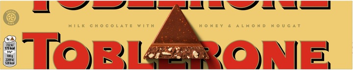 Immagine prodotto Toblerone Cioccolato al latte svizzero con miele e torrone di mandorle (360 g)