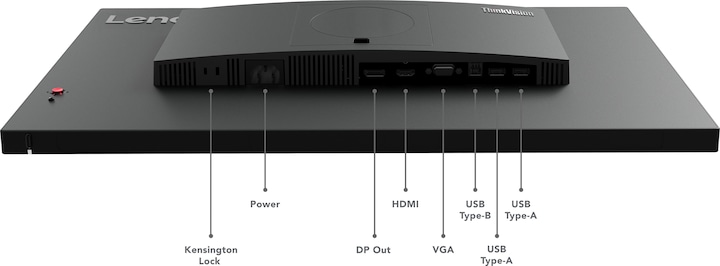 Actual product image Lenovo ThinkVision T24i-30 (1920 x 1080 pixels, 23.80")