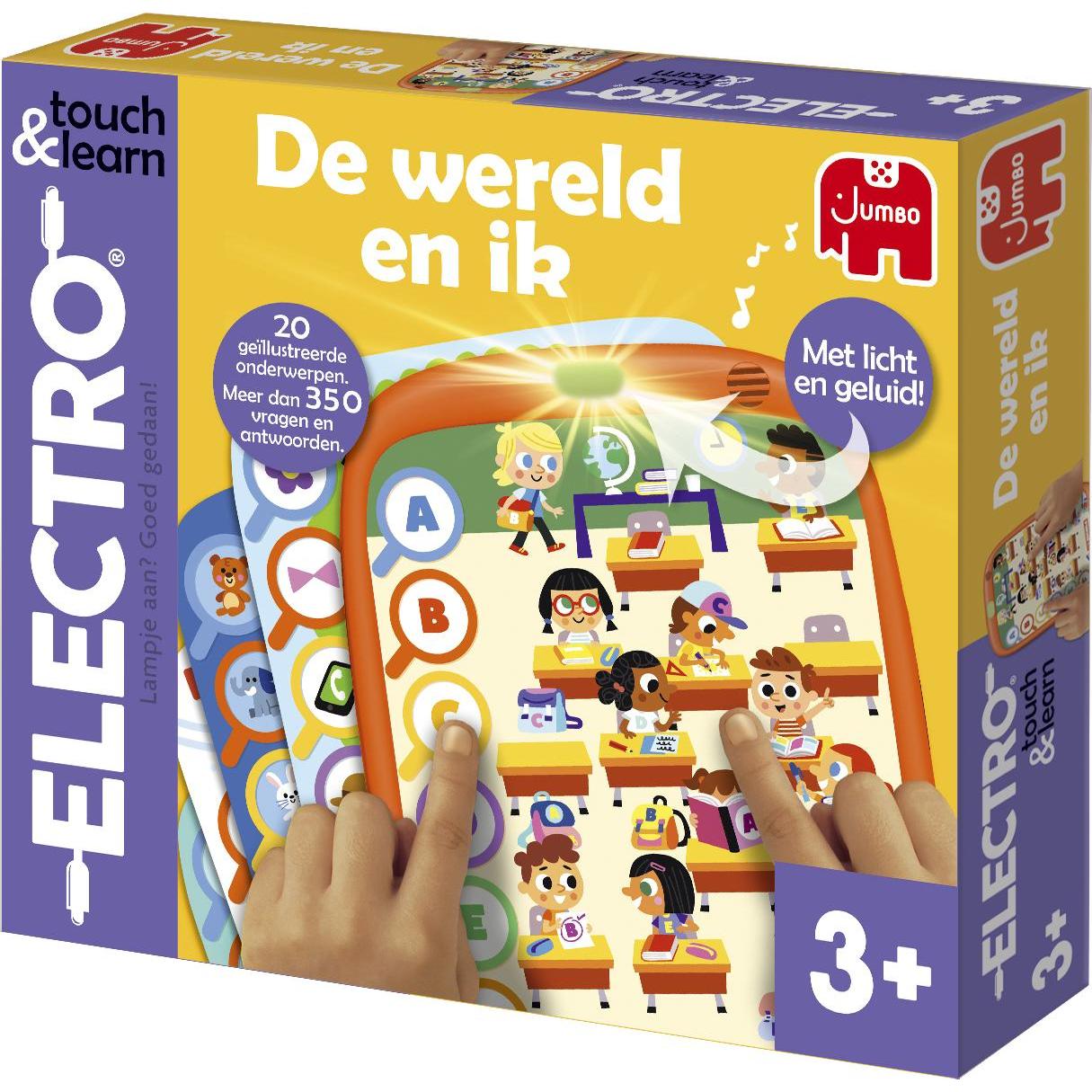 Jumbo Electro Touch &amp Learn The World And Me (Olandese, 3 - 4 anni)