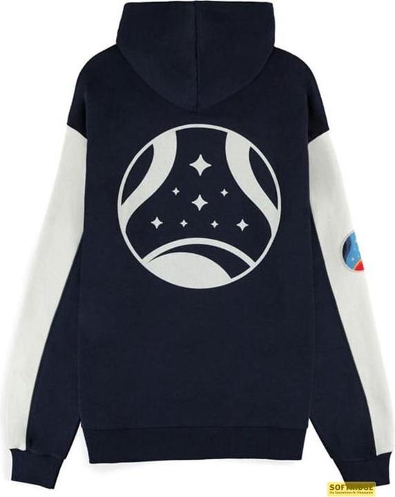 Actual product image Difuzed Starfield jumper à capuche Monochrome Emblem (L) (L)