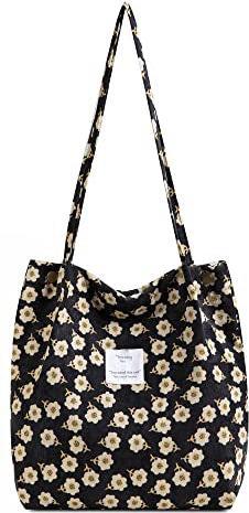 Only-Bags.Store Bag Aesthetic - Umhängetasche, Cordtasche Schultertasche Stofftasche Shopper Henkeltasche für