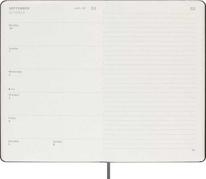 Image du produit Moleskine Smart (13 x 21 cm, Couverture rigide, Anglais)
