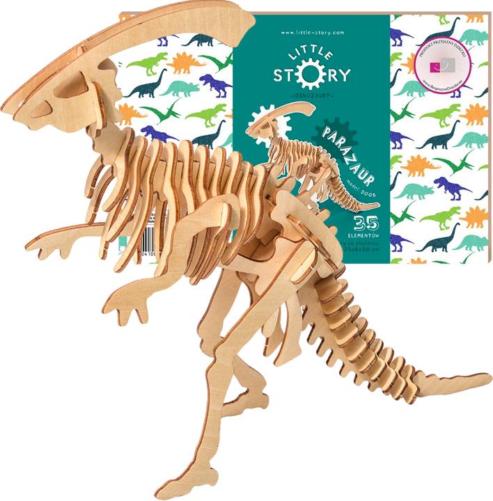 Immagine prodotto Nice Idea Modello di puzzle in legno 3D - Parasauro