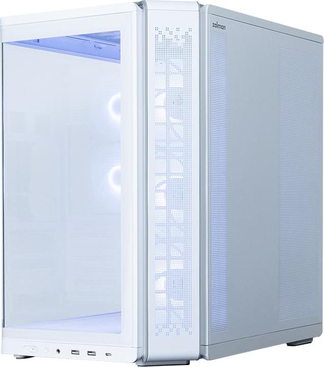Actual product image Zalman GHE P60 White (ATX, Mini-ITX)