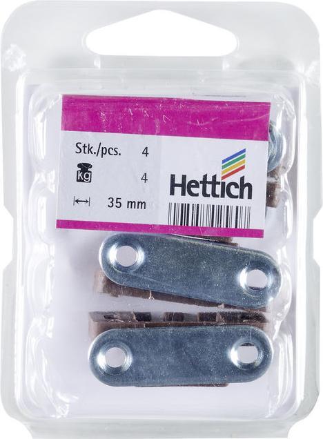 Produktbild Hettich Magnetschnäpper 15 x 13 mm, Haltekraft 2kg, braun