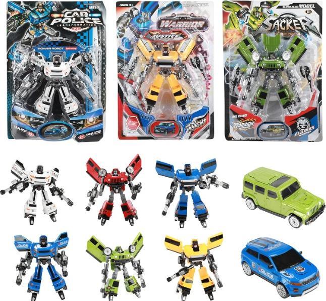 Productafbeelding Toi-Toys Veranderende robot - SUV De Super Morpf Geel