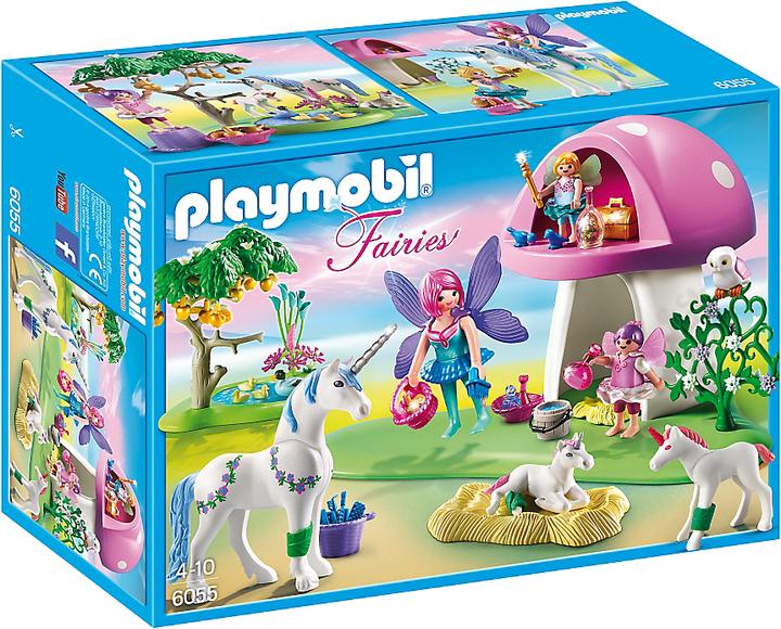 Playmobil Feenwäldchen mit Einhornpflege (6055, Playmobil Figures)