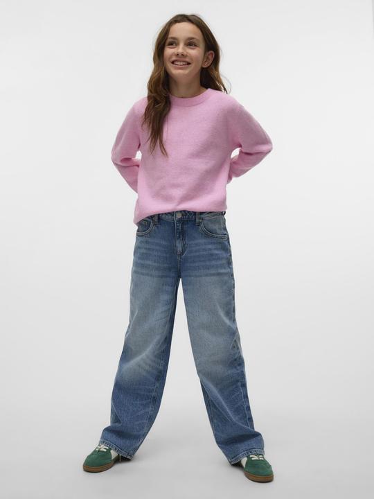 Actual product image Vero Moda VMBROOK Mid Rise Baggy Fit Jeans Weit geschnitten (140)