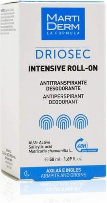 Actual product image Martiderm DRIOSEC INTENSIVE ROLL ON 2.0 50ml (Roll-on, 50 ml)
